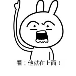  微博兔斯基搞怪九宫格