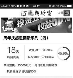  18天能分红7000多元假的轻信网上弹窗广告女子投14万难要回