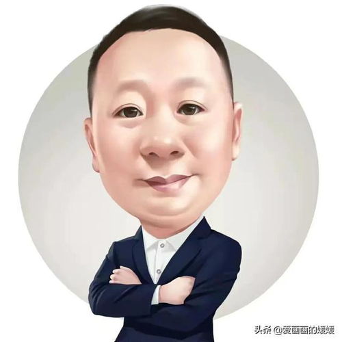  换个新头像吧,适合中年大叔的漫画头像,辨识度高,简约立体