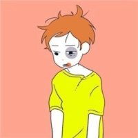  搞笑的伤感动漫高清文字图片微信头像图片大全