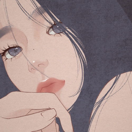  女生漫画头像