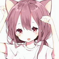  猫耳女生动漫头像动漫呆萌可爱猫耳女生头像