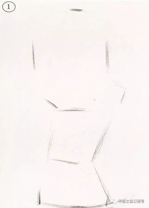  常见石膏素描头像步骤照片结构完整呈现