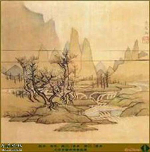  清代名家山水画精选