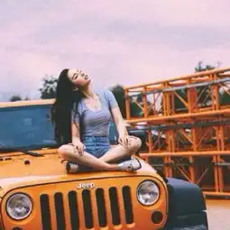  可爱欧美女生微信头像