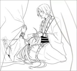  福利干货160张古风人物插画线稿白描图片值得收藏的