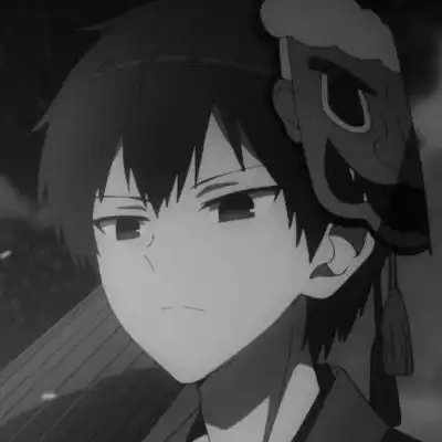  黑白丧男生漫画头像失眠曲征集