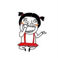  搞笑头像女生逗比卡通头像微信头像图片大全
