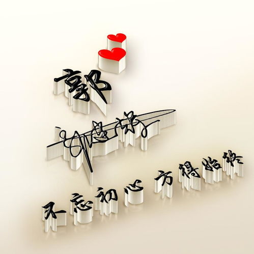 各种风格头像画签名