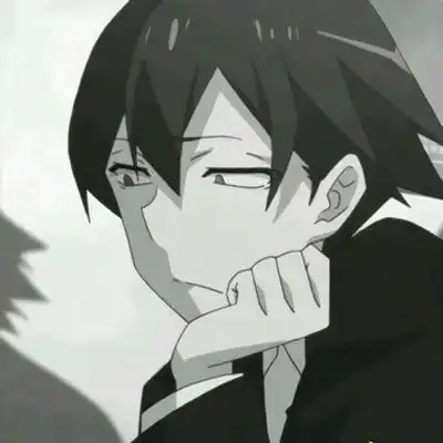  丧系头像男黑暗丧动漫头像男图片