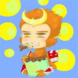  王者荣耀猴子头像q版