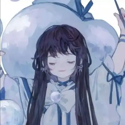 客桥.意境小清新手绘女头 客桥.意境小清新手绘女头