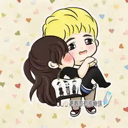 萌系卡通情侣头像卡通配真人一对 萌系卡通情侣头像卡通配真人一对