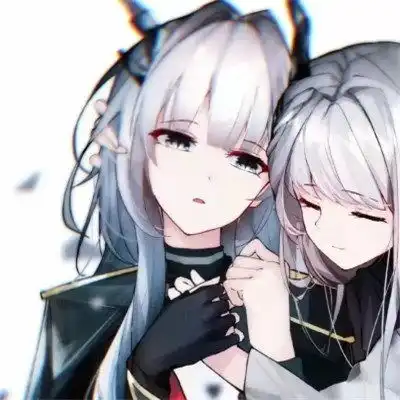  闺蜜头像ins风高级感动漫