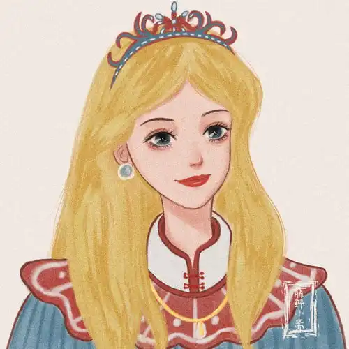  国风古装的迪士尼公主,贝儿的绝美天鹅颈,爱丽丝还能长这样