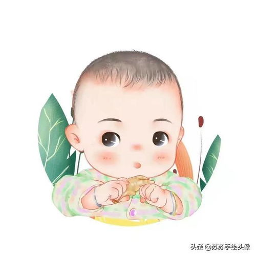  换个头像吧,可爱有趣的宝宝动漫头像,简直萌翻了