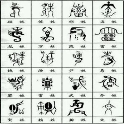  中国人的姓氏是怎么来的姓氏图腾又是什么