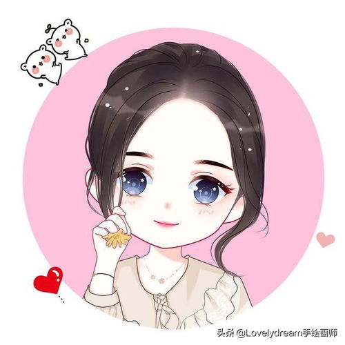  多款卡通动漫真人手绘头像,网友评价减龄又可爱,各有特色