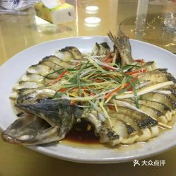  家常玖煲冷水鱼庄的清蒸狗头鱼好不好吃用户评价口味怎么样布尔津县美食清蒸狗头鱼实拍图片大众点评