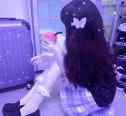 ins蓝色系闪闪发亮闺蜜头像 ins蓝色系闪闪发亮闺蜜头像