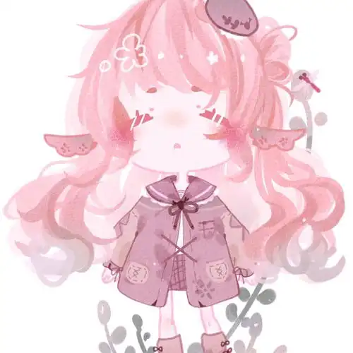  粉色系闺蜜头像丨快让让,仙女们出山了