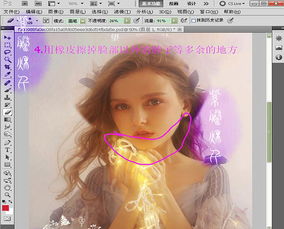  ps结合sai把美女转为可爱的芭比风格手绘效果