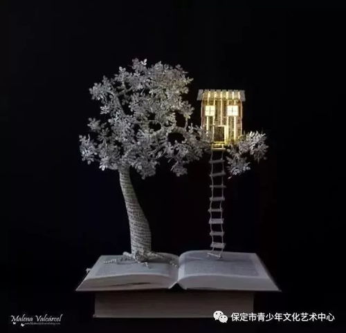  惊艳一位西班牙艺术家把废旧书籍变成精美书雕艺术品