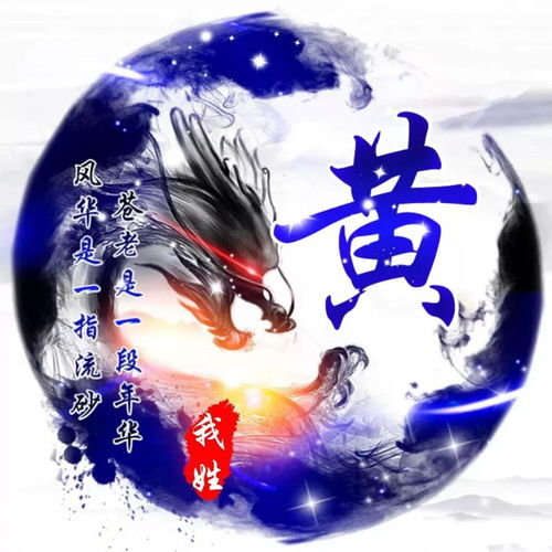  姓氏头像,霸气蓝色星点高清专属头像