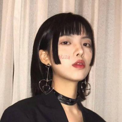  个性女头像酷短发霸气图片,高清好看的短发女头像个性酷炫