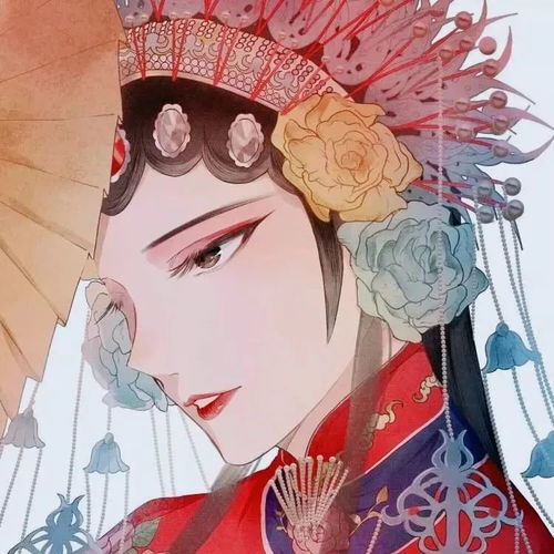 好看的照片头像戏子