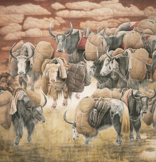  常树森工笔动物花鸟画精品赏析80幅