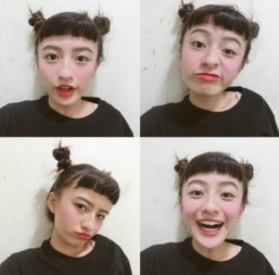  喜欢拍四宫格的萌妹纸们快来看哦有超可爱的pose