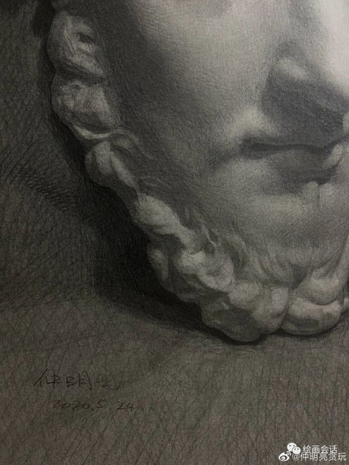  超精彩的一组几何体石膏素描作品赶紧码起来