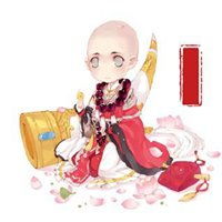  经典和尚微信头像呆萌可爱小和尚头像图片