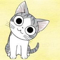 卡通猫卖萌头像大牌