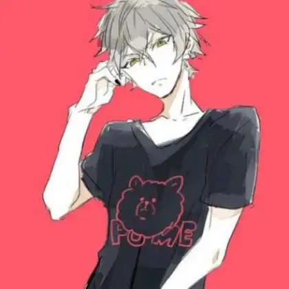  红色系男生头像动漫图片,这个颜色比较吉利吧