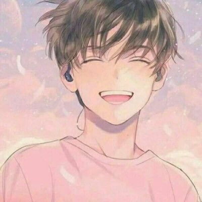  治愈动漫男头阳光
