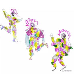  灵感集搜集那些妙趣横生的创意服装效果图插画,送给需要的你