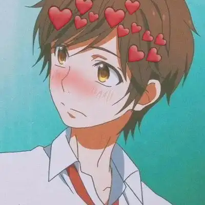  动漫情头一男一女两张可爱全网甜到爆的高清版