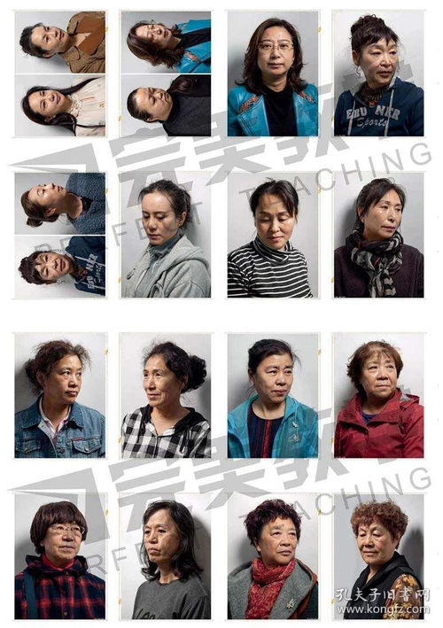  杨慎修宏亮完美头像照片92020完美教学头像素描基础五官局部男女青中老年头带手半身像美术素描人物照片写生素材