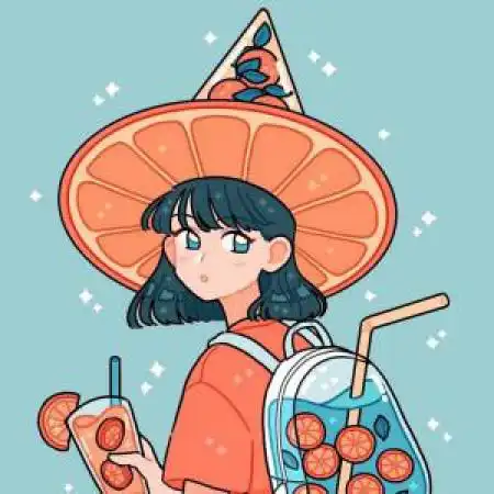 个性插画女生头像糖果色系插画太美丽了 个性插画女生头像糖果色系插画太美丽了