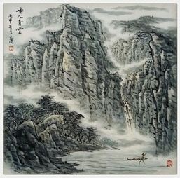  能把国画山水画成这样,或无第二人