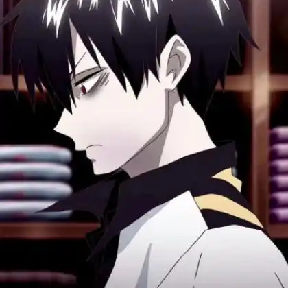  卡通男生头像伤感图片,有几张黑白色也有彩色的