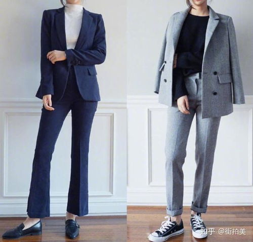  职场搭配一定要有的单品中性风西服套装,优雅干练感显露无遗