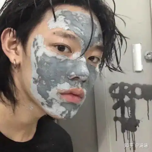 头像ins侧脸韩系头屑
