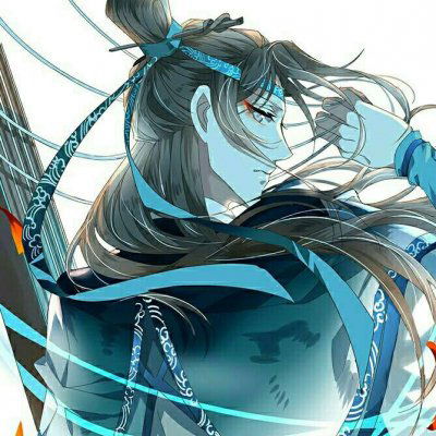  蓝忘机头像帅气高清魔道祖师蓝忘机图片