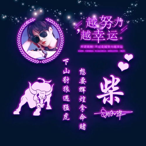  你的头像该换了,3d荧光炫彩十二生肖签名头像,彰显高端大气