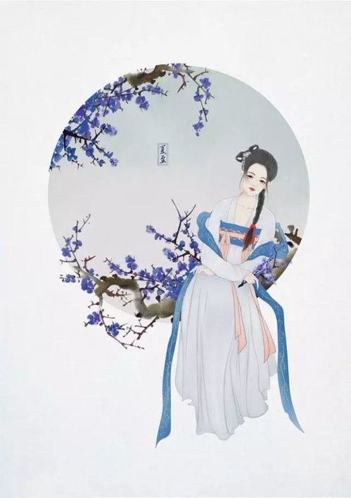  古风届笑春桃兮,云堆翠髻