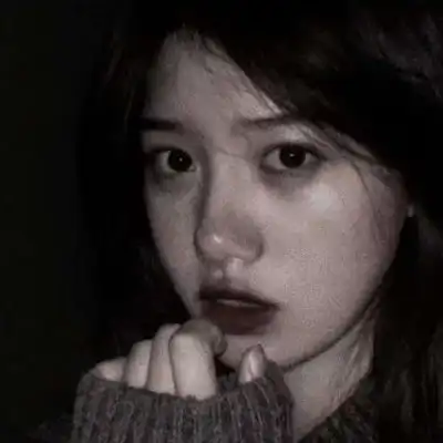  丧丧的头像女生霸气图片黑暗丧风格头像酷女系列