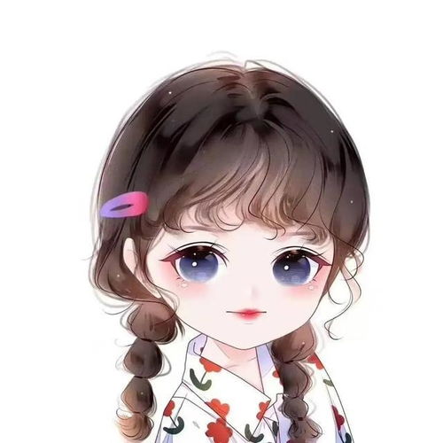  换一换你的头像吧,女生俏皮卡通头像,气质十足的女生卡通头像